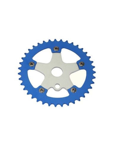 Alloy Chainring 1/2 X 1/8 39t Blue Chainring...